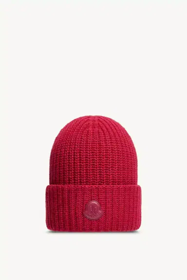 Moncler Wool & Cashmere Blend Beanie | Thumbnail 2 Moncler Wool & Cashmere Blend Beanie | Thumbnail 2