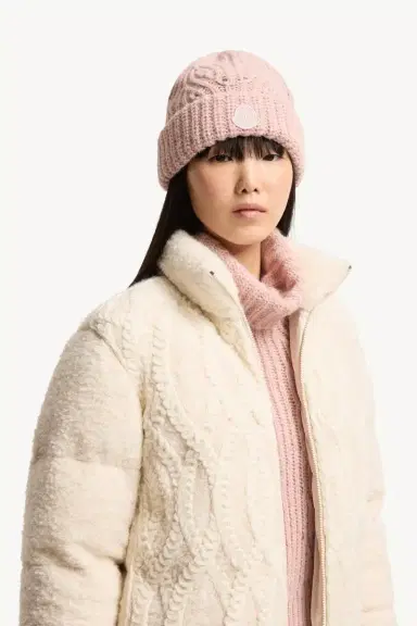 Moncler Alpaca & Wool Blend Beanie | Thumbnail 3 Moncler Alpaca & Wool Blend Beanie | Thumbnail 3