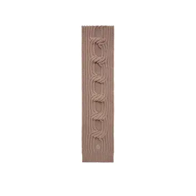 Moncler Chain Knit Wool & Cashmere Scarf | Thumbnail 1 Moncler Chain Knit Wool & Cashmere Scarf | Thumbnail 1