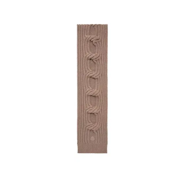 Moncler Chain Knit Wool & Cashmere Scarf