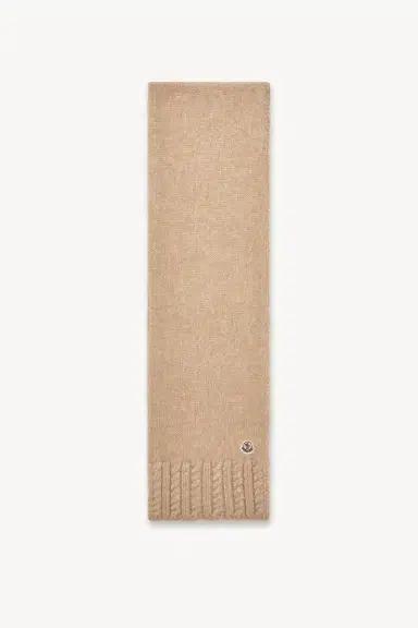 Moncler Alpaca Blend Knit Scarf | Thumbnail 2