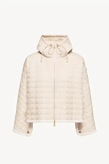 Moncler Hooded Square-quilted Padded Cape | Thumbnail 2 Moncler Hooded Square-quilted Padded Cape | Thumbnail 2