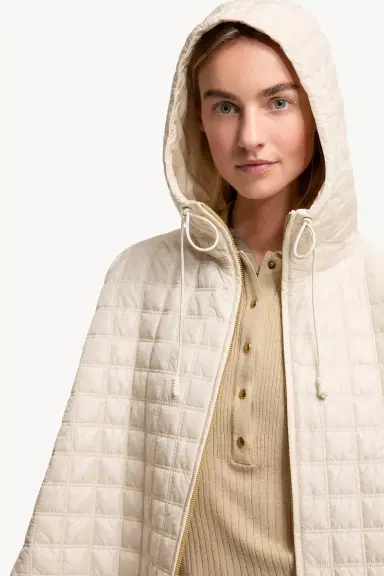 Moncler Hooded Square-quilted Padded Cape | Thumbnail 8 Moncler Hooded Square-quilted Padded Cape | Thumbnail 8