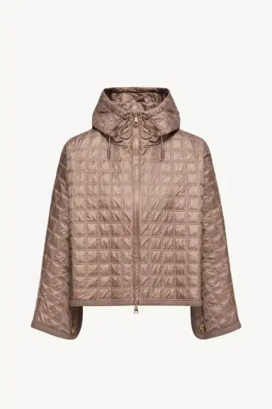 Moncler Hooded Square-quilted Padded Cape | Thumbnail 2 Moncler Hooded Square-quilted Padded Cape | Thumbnail 2