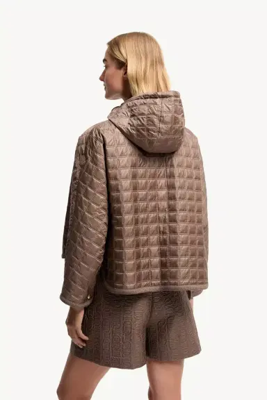Moncler Hooded Square-quilted Padded Cape | Thumbnail 6 Moncler Hooded Square-quilted Padded Cape | Thumbnail 6