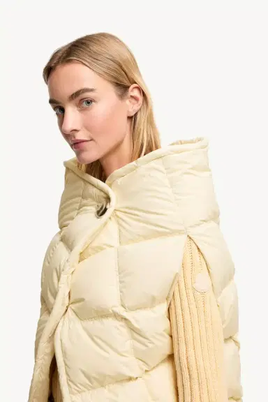 Moncler Asymmetrical Down Cape | Thumbnail 4