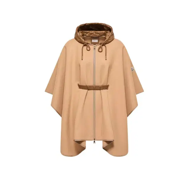 Moncler Padded Wool Blend Cape