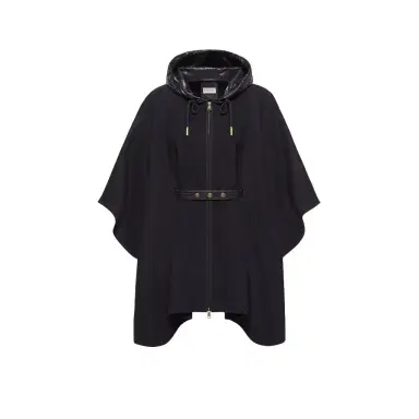 Moncler Padded Wool Blend Cape | Thumbnail 1
