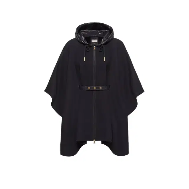 Moncler Padded Wool Blend Cape