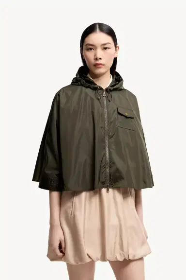 Moncler Hooded Cape | Thumbnail 5 Moncler Hooded Cape | Thumbnail 5