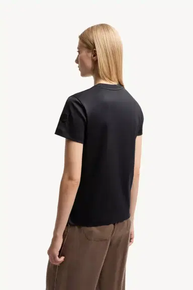 Moncler Metal Logo Cotton T-shirt | Thumbnail 5