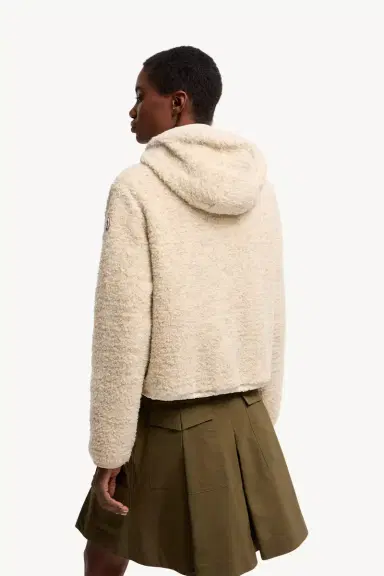 Moncler Teddy Padded Zip-up Hoodie | Thumbnail 6 Moncler Teddy Padded Zip-up Hoodie | Thumbnail 6