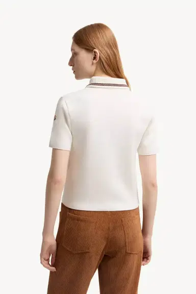 Moncler Cotton Knit Polo Shirt | Thumbnail 5