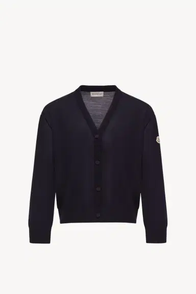 Moncler Wool Cardigan | Thumbnail 2 Moncler Wool Cardigan | Thumbnail 2