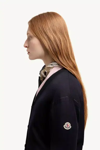 Moncler Wool Cardigan | Thumbnail 4 Moncler Wool Cardigan | Thumbnail 4