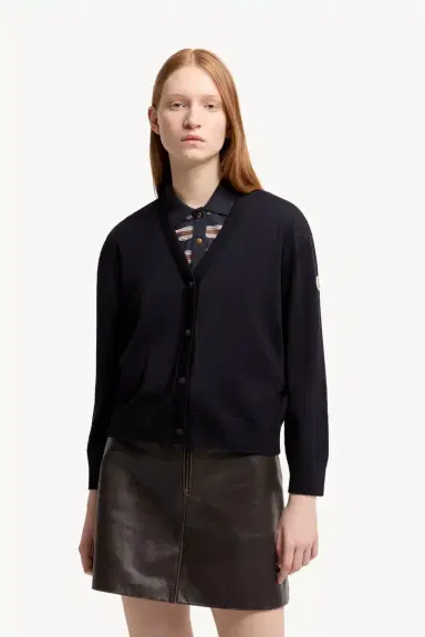 Moncler Wool Cardigan | Thumbnail 5 Moncler Wool Cardigan | Thumbnail 5