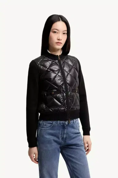 Moncler Cotton Padded Cardigan | Thumbnail 5