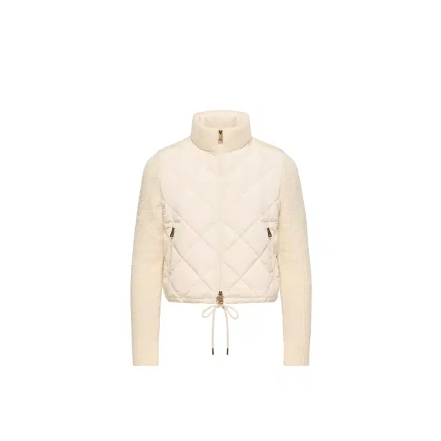Moncler Cotton Blend Padded Zip-up Cardigan