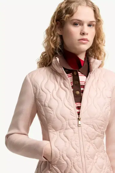 Moncler Cotton Padded Zip-up Cardigan | Thumbnail 7 Moncler Cotton Padded Zip-up Cardigan | Thumbnail 7