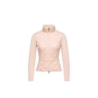 Moncler Cotton Padded Zip-up Cardigan | Thumbnail 1 Moncler Cotton Padded Zip-up Cardigan | Thumbnail 1