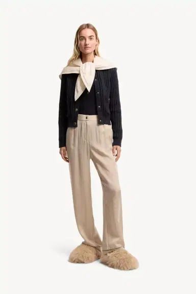 Moncler Cotton Padded Cardigan | Thumbnail 3 Moncler Cotton Padded Cardigan | Thumbnail 3