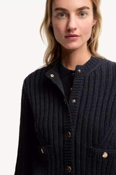 Moncler Cotton Padded Cardigan | Thumbnail 7 Moncler Cotton Padded Cardigan | Thumbnail 7