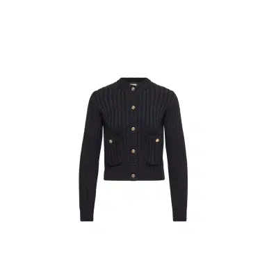 Moncler Cotton Padded Cardigan | Thumbnail 1 Moncler Cotton Padded Cardigan | Thumbnail 1