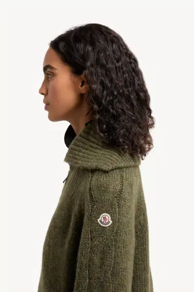 Moncler Alpaca Blend Cardigan | Thumbnail 4 Moncler Alpaca Blend Cardigan | Thumbnail 4