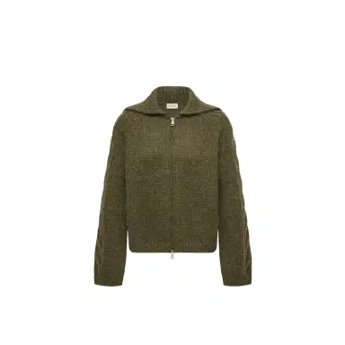 Moncler Alpaca Blend Cardigan | Thumbnail 1 Moncler Alpaca Blend Cardigan | Thumbnail 1