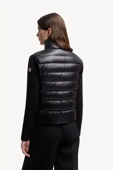 Moncler Padded Wool Zip-up Cardigan | Thumbnail 6 Moncler Padded Wool Zip-up Cardigan | Thumbnail 6