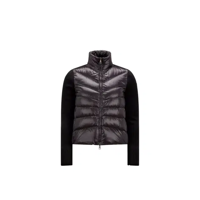 Moncler Padded Wool Zip-up Cardigan