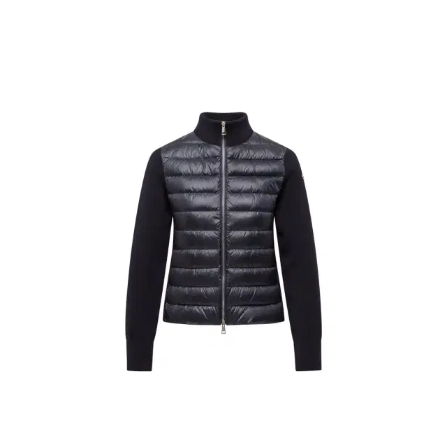 Moncler Padded Wool Zip-up Cardigan