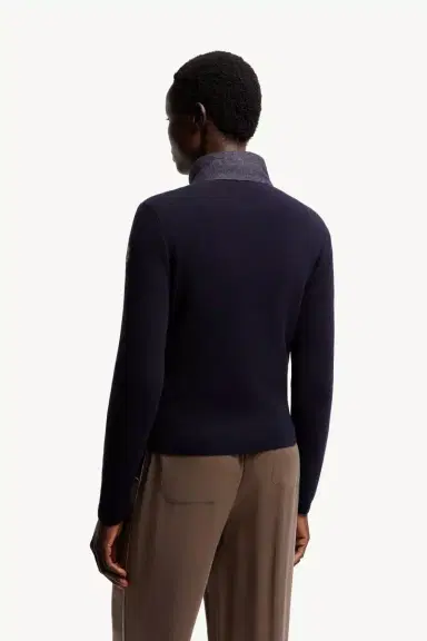 Moncler Wool & Cashmere Padded Zip-up Cardigan | Thumbnail 6