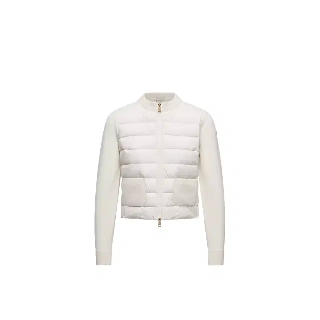 Moncler Wool Padded Zip-up Cardigan