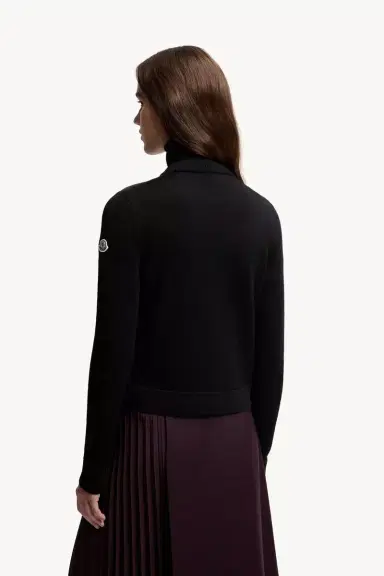 Moncler Wool Padded Zip-up Cardigan | Thumbnail 6