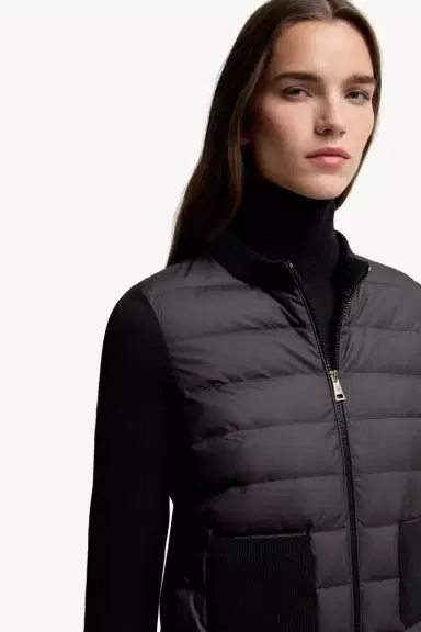 Moncler Wool Padded Zip-up Cardigan | Thumbnail 7