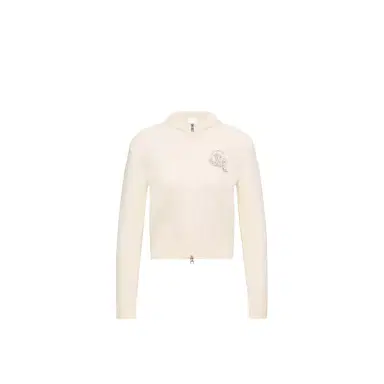 Moncler Wool & Cashmere Blend Zip-up Cardigan | Thumbnail 1 Moncler Wool & Cashmere Blend Zip-up Cardigan | Thumbnail 1