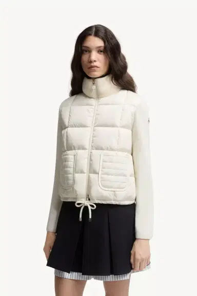 Moncler Square-quilted Padded Wool Zip-up Cardigan | Thumbnail 5