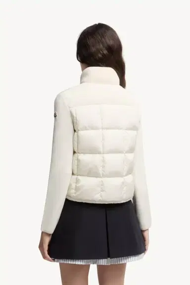 Moncler Square-quilted Padded Wool Zip-up Cardigan | Thumbnail 6
