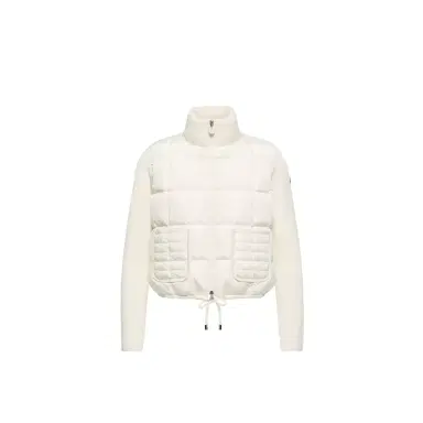 Moncler Square-quilted Padded Wool Zip-up Cardigan | Thumbnail 1