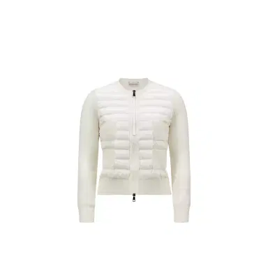 Moncler Padded Wool Zip-up Cardigan | Thumbnail 1