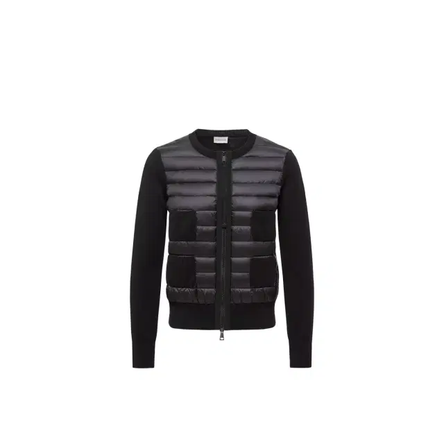 Padded Wool Zip-up Cardigan Padded Wool Zip-up Cardigan
