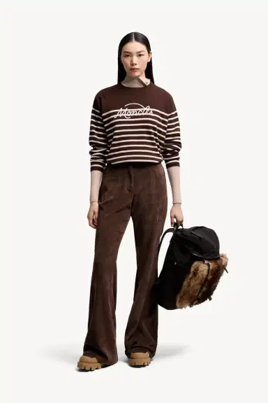 Moncler Striped Wool Sweater | Thumbnail 3 Moncler Striped Wool Sweater | Thumbnail 3