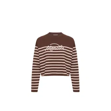 Moncler Striped Wool Sweater | Thumbnail 1 Moncler Striped Wool Sweater | Thumbnail 1