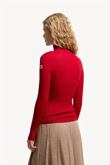 Moncler Textured Wool Sweater | Thumbnail 6 Moncler Textured Wool Sweater | Thumbnail 6