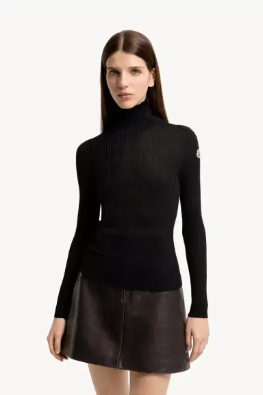 Moncler Textured Wool Sweater | Thumbnail 5 Moncler Textured Wool Sweater | Thumbnail 5