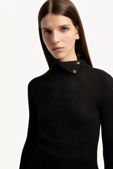Moncler Textured Wool Sweater | Thumbnail 7 Moncler Textured Wool Sweater | Thumbnail 7