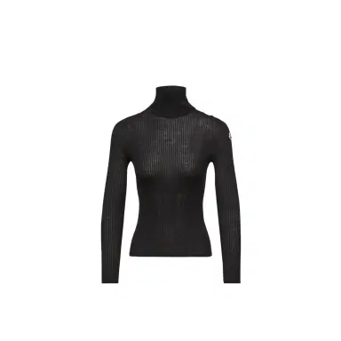 Moncler Textured Wool Sweater | Thumbnail 1 Moncler Textured Wool Sweater | Thumbnail 1