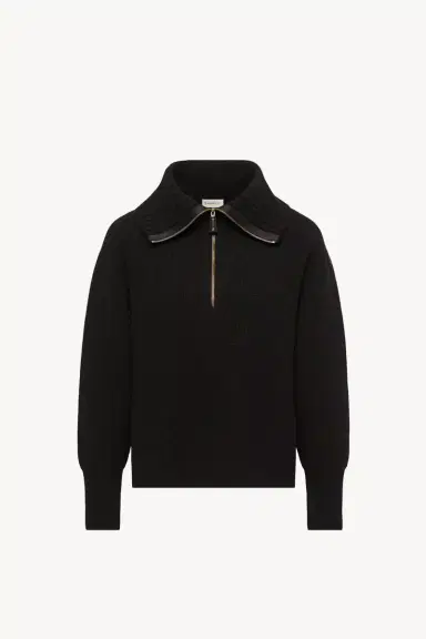 Moncler Wool & Cashmere Zip-up Sweater | Thumbnail 2 Moncler Wool & Cashmere Zip-up Sweater | Thumbnail 2