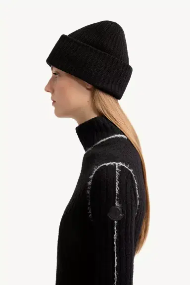 Moncler Wool Blend Turtleneck Sweater | Thumbnail 4 Moncler Wool Blend Turtleneck Sweater | Thumbnail 4